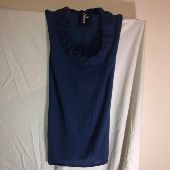 Lela Rose 100% Cashmere Luxurious Sleeveless Top - Picture 2 of 3